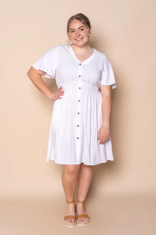 Kella Dress in White sold by Always Alice