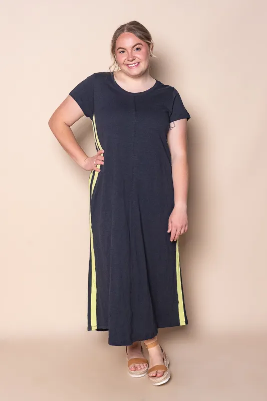 Recovery Dress in Navy and Neon Lemon - Foxwood sold by Always Alice