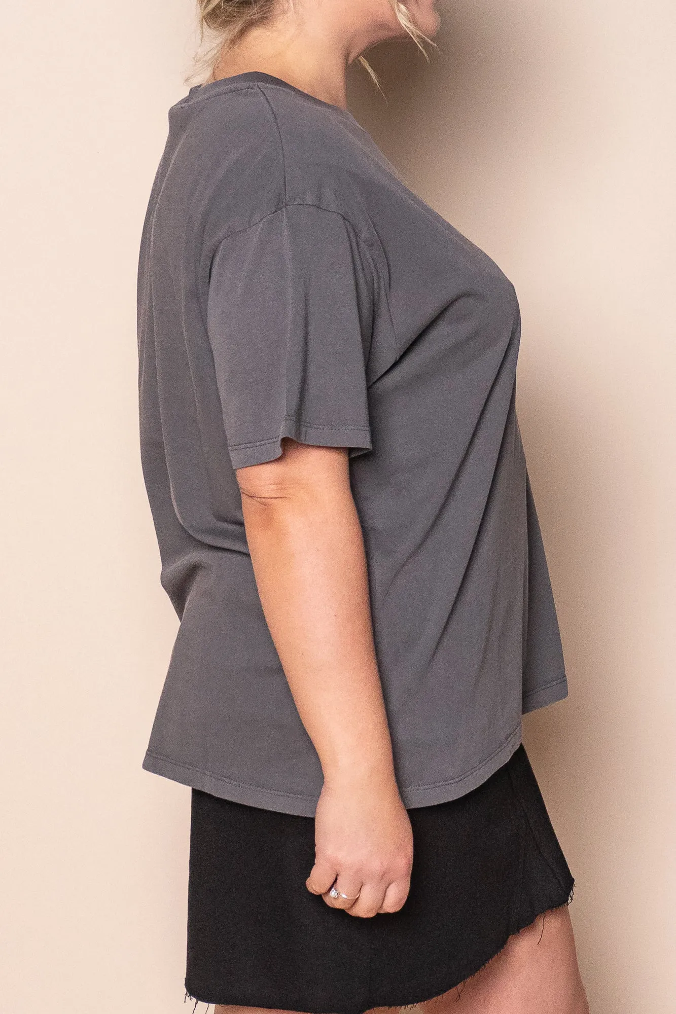 Palermo Tee in Charcoal - All About Eve sold by Always Alice product image thumbnail 4
