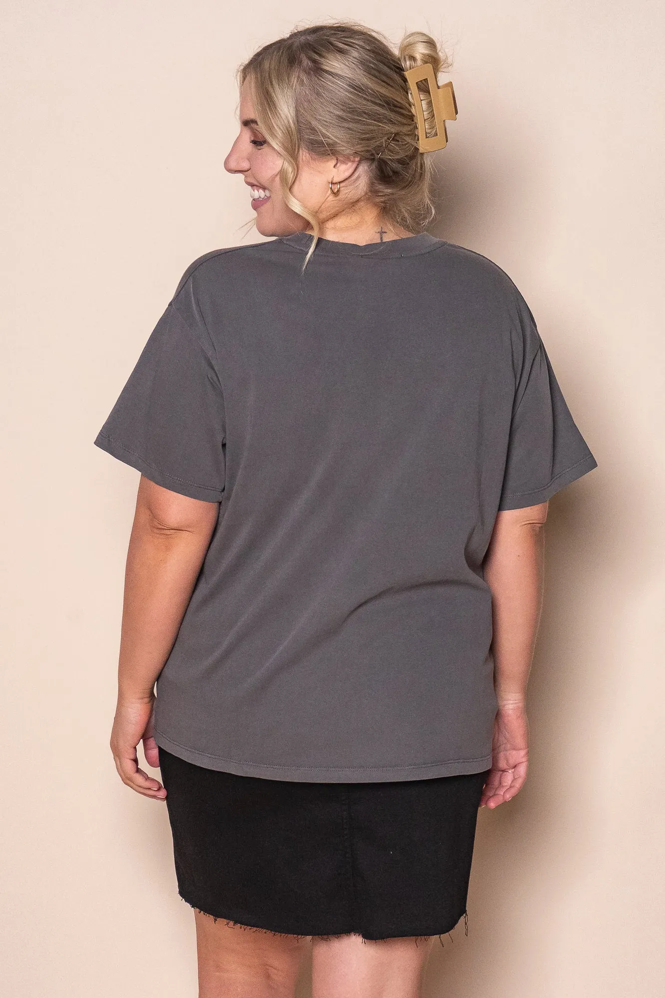 Palermo Tee in Charcoal - All About Eve sold by Always Alice product image thumbnail 5