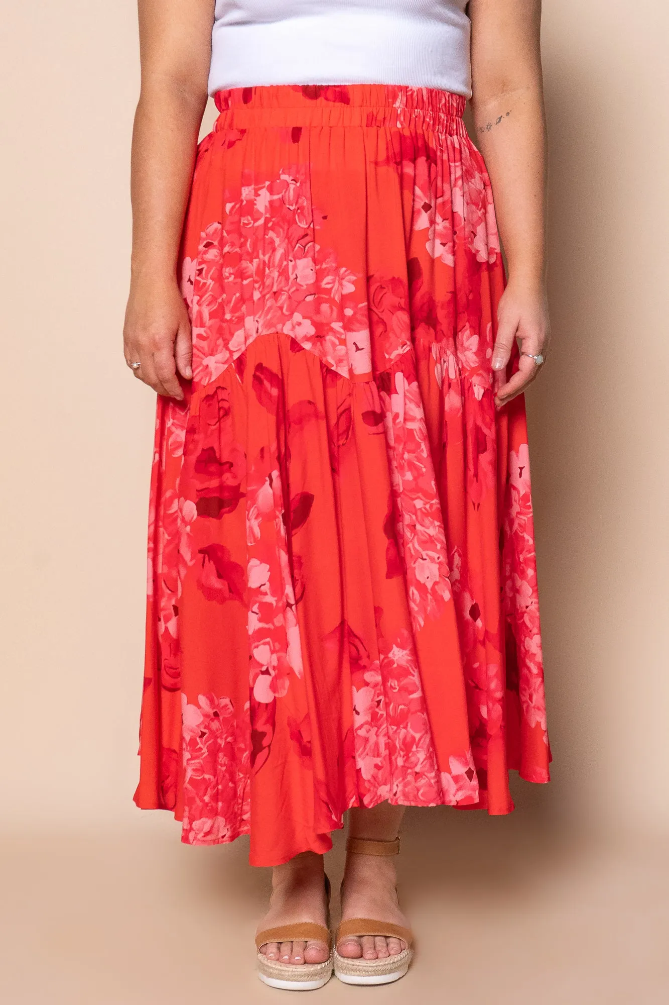 Odette Midi Skirt in Red sold by Always Alice product image thumbnail 2