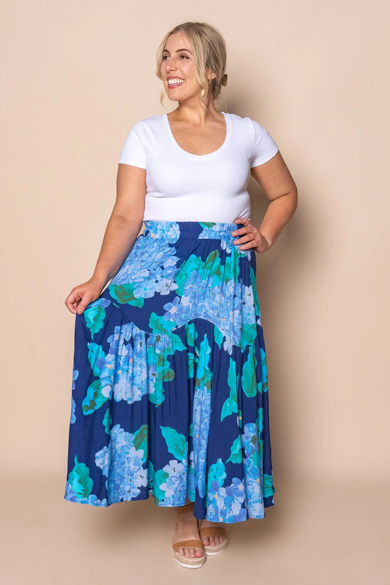 Odette Midi Skirt in Navy sold by Always Alice product image thumbnail 3