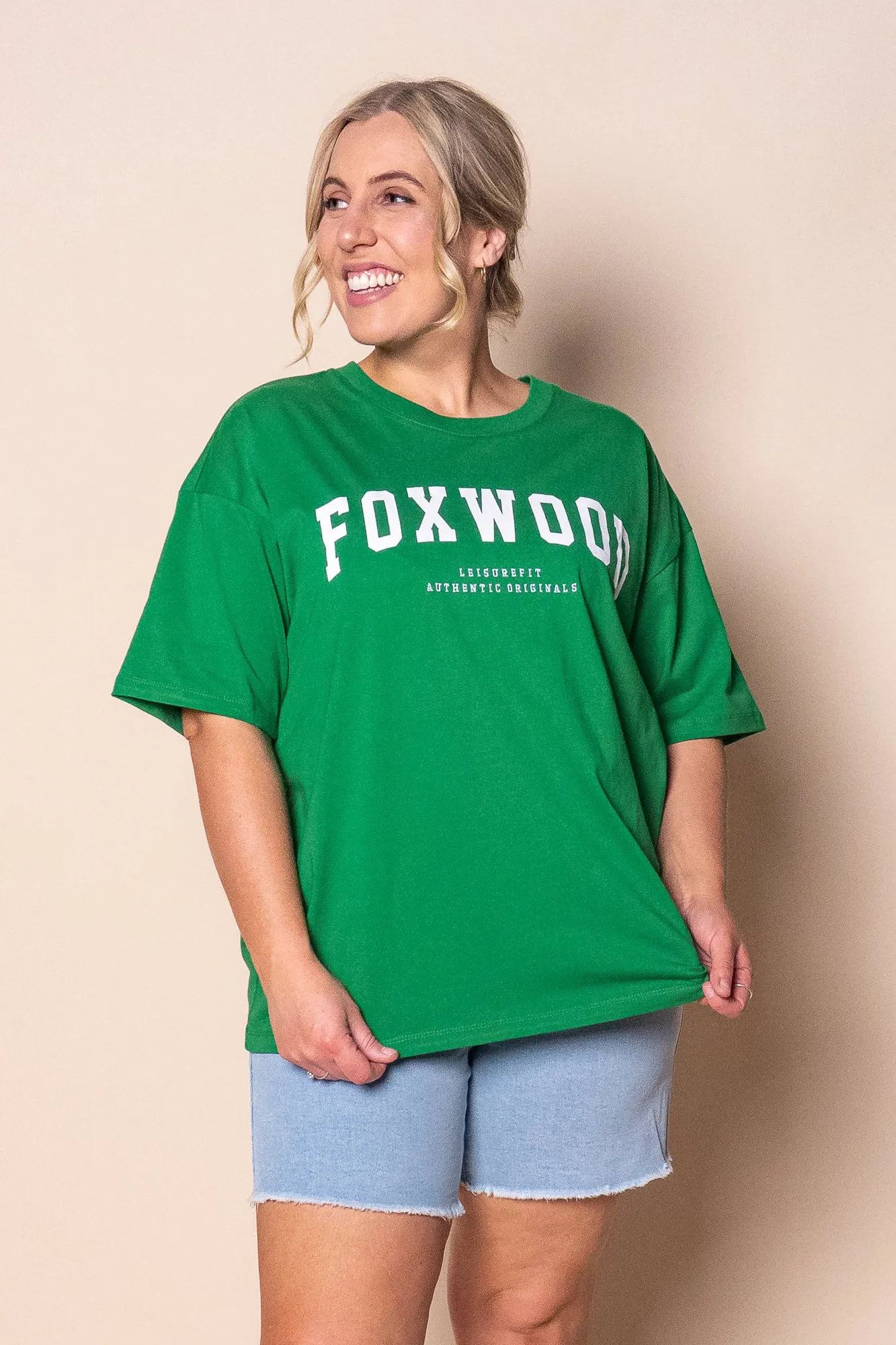 Interval Tee in Green - Foxwood sold by Always Alice product image thumbnail 2