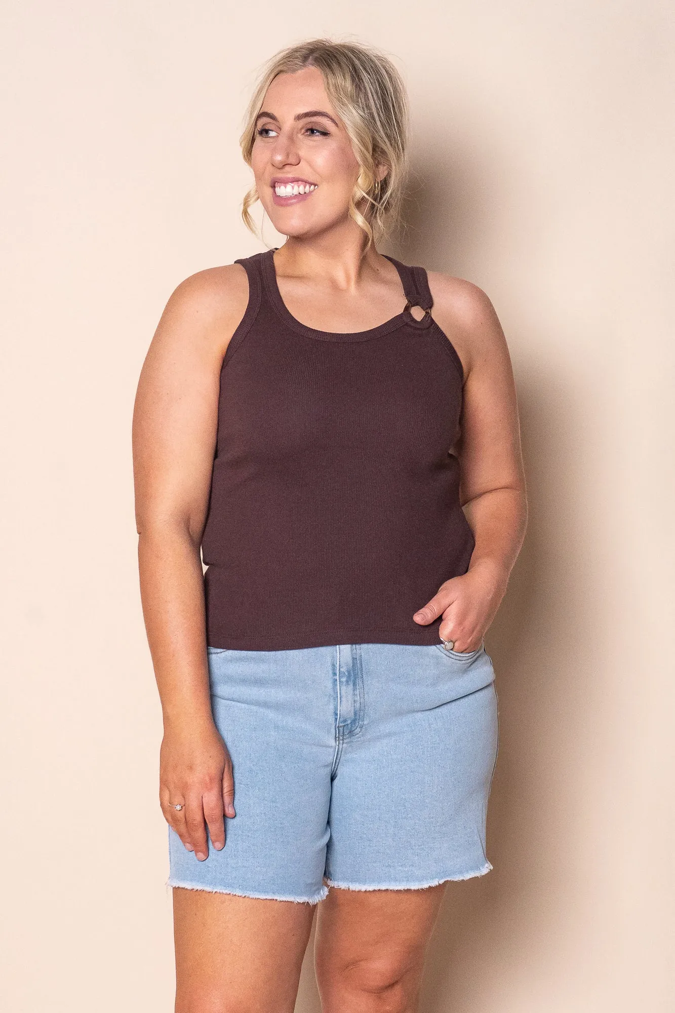 Sierra Tank in Brown - All About Eve sold by Always Alice product image thumbnail 2