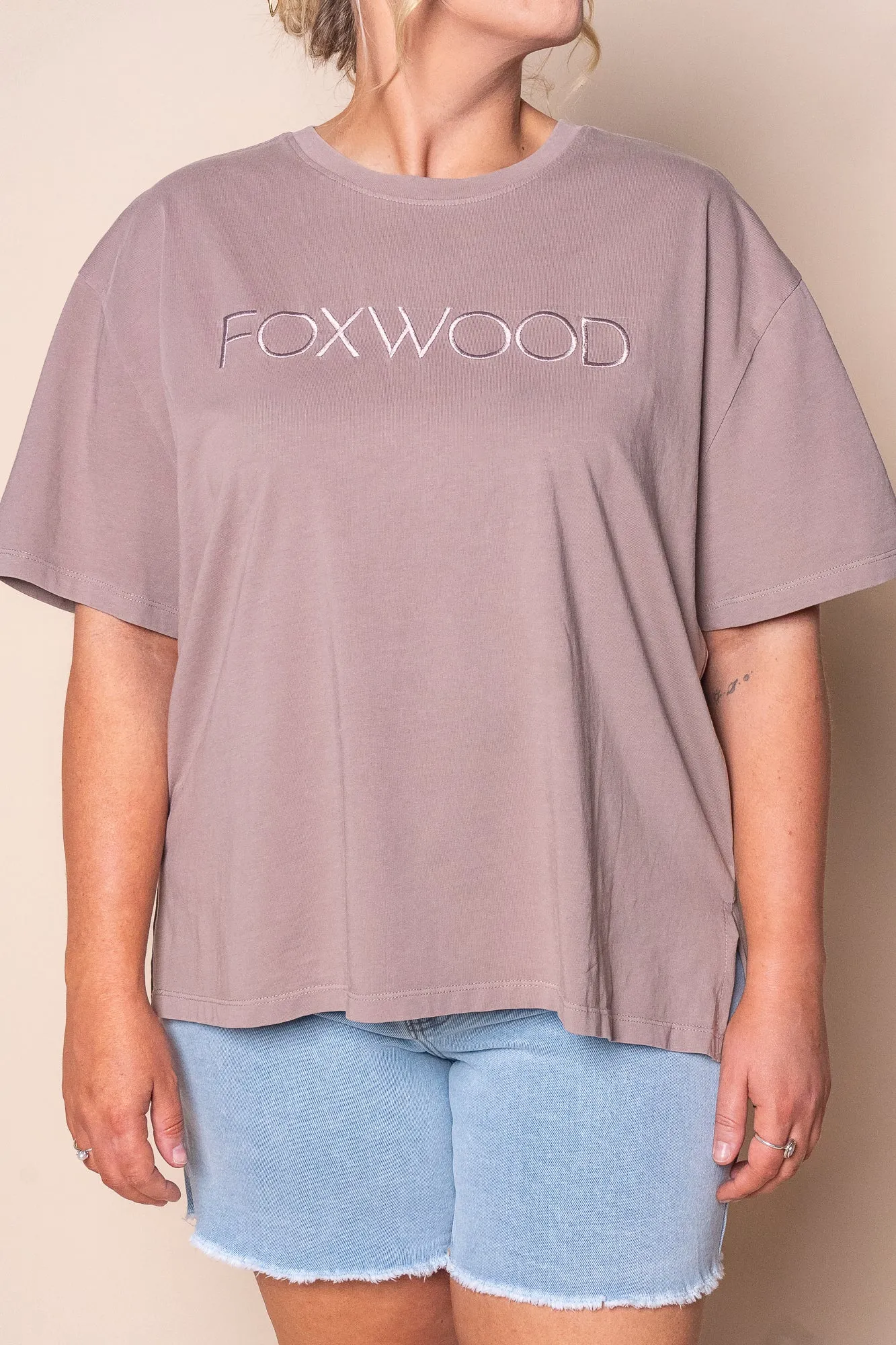 Simplified Tee in Brown - Foxwood sold by Always Alice product image thumbnail 2