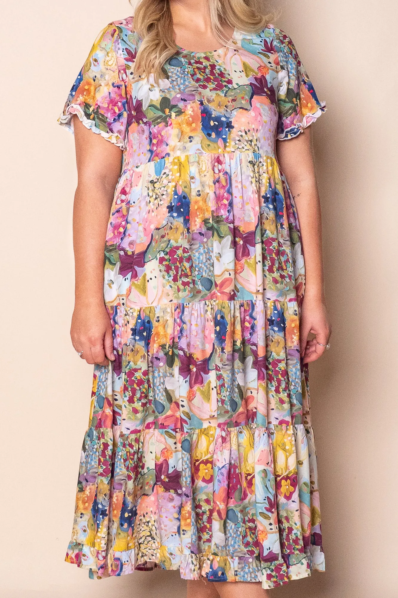 Camilla Midi Dress in Pink sold by Always Alice product image thumbnail 3