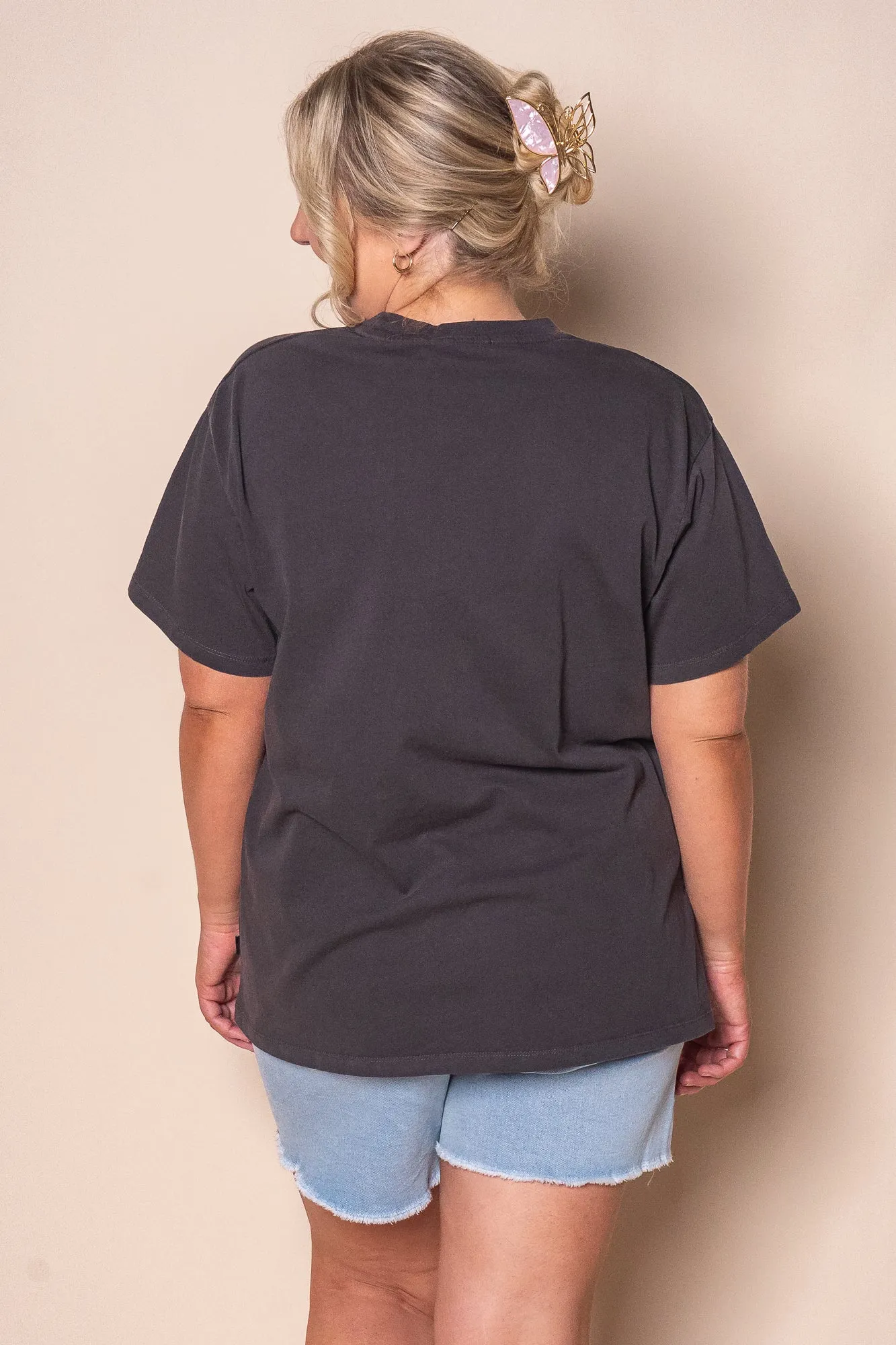 Dusty Trails Relaxed Tee in Washed Black - All About Eve sold by Always Alice product image thumbnail 5