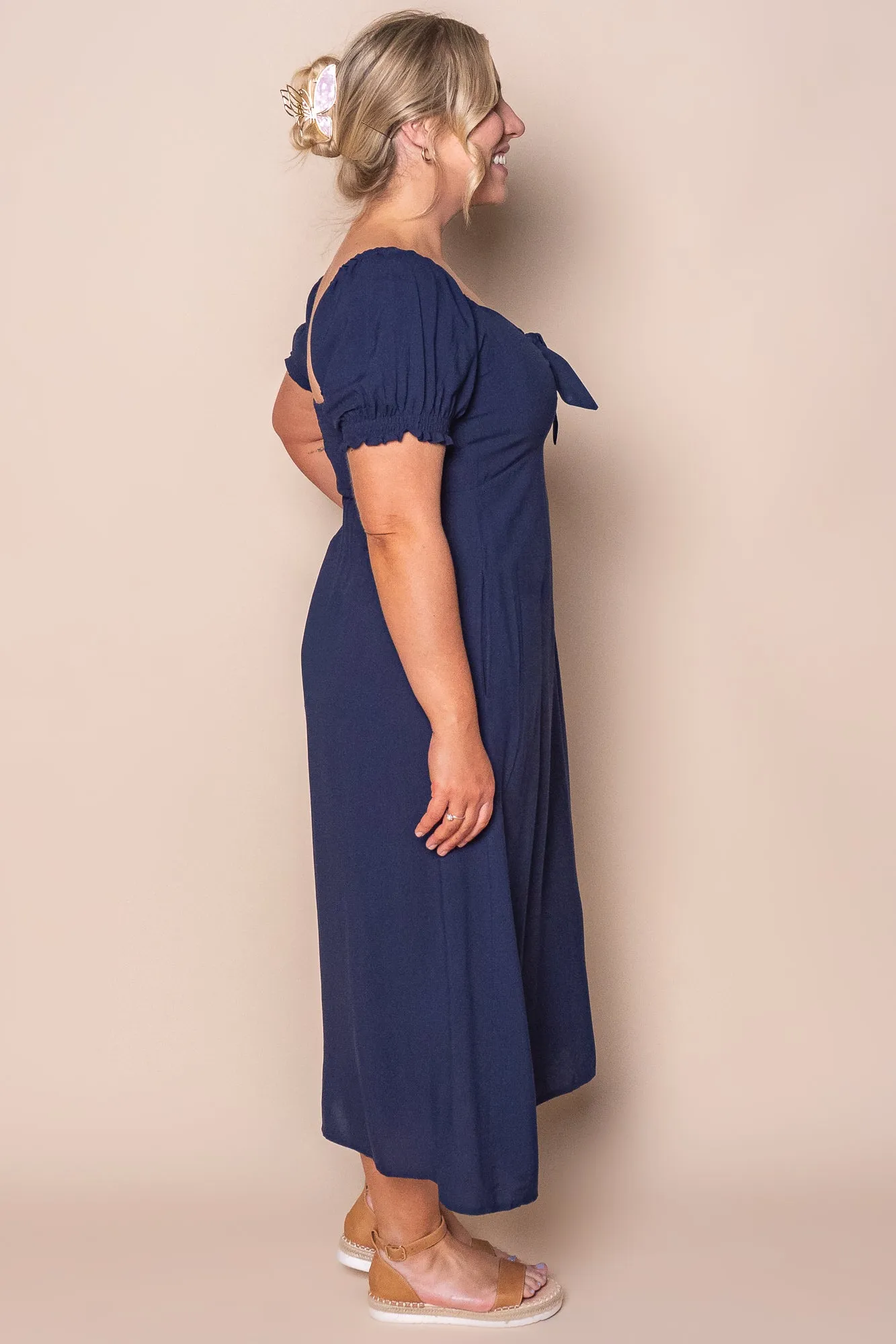 Sienna Midi Dress in Navy sold by Always Alice product image thumbnail 4