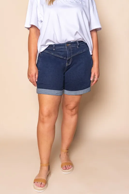 Devi Shorts in Indigo Denim - Foxwood sold by Always Alice