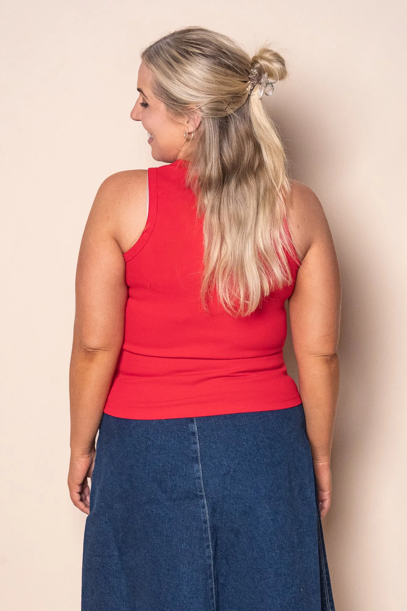 Sierra Tank in Red - All About Eve sold by Always Alice product image thumbnail 4