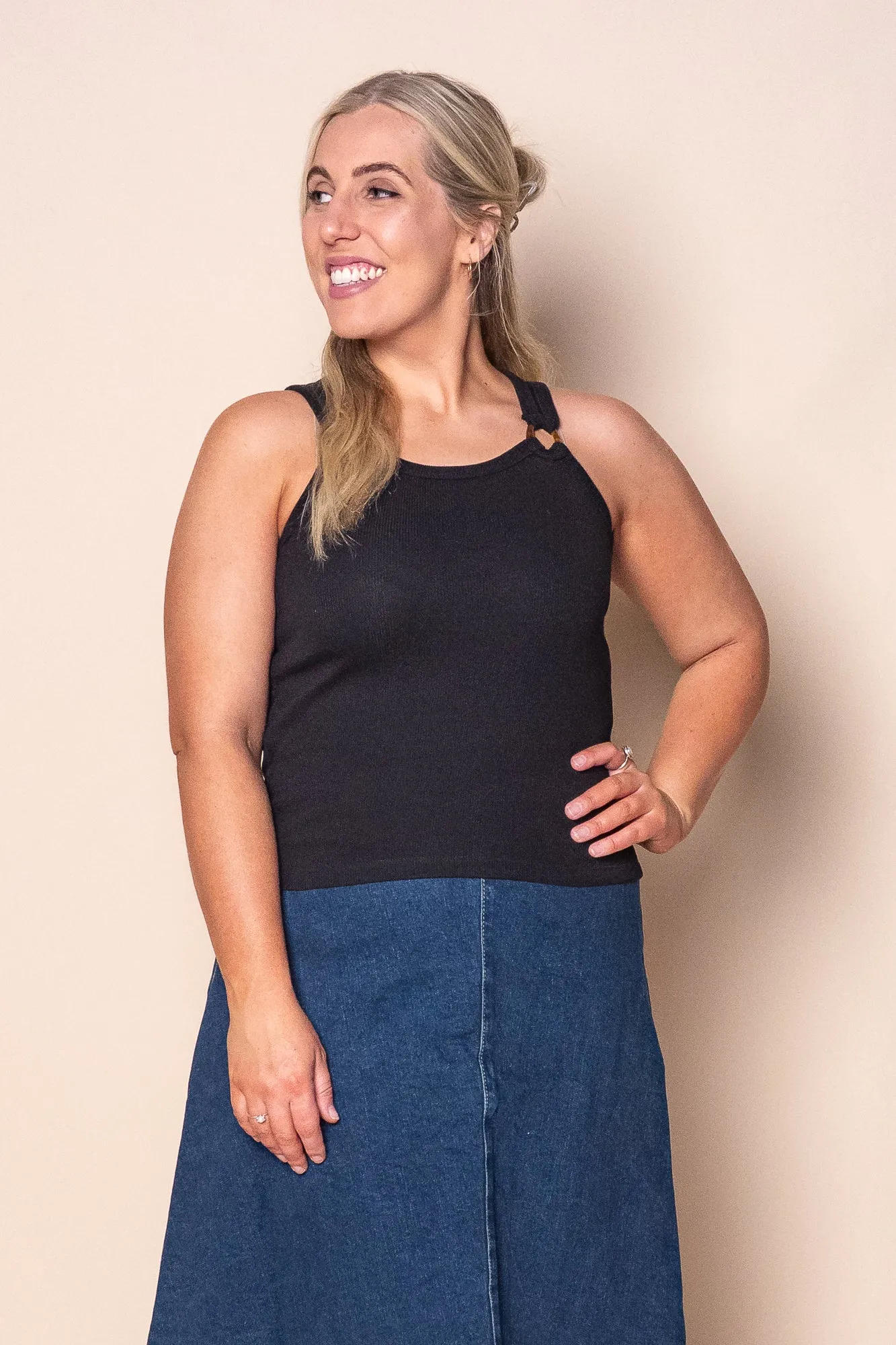 Sierra Tank in Black - All About Eve sold by Always Alice