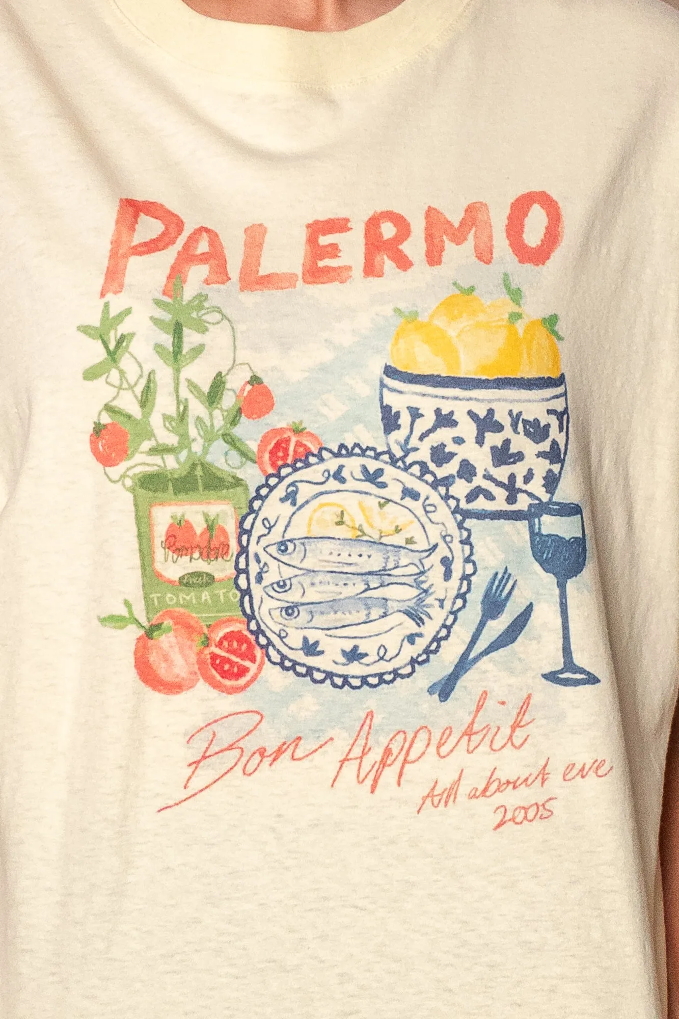 Palermo Relaxed Tee in Yellow - All About Eve sold by Always Alice product image thumbnail 4
