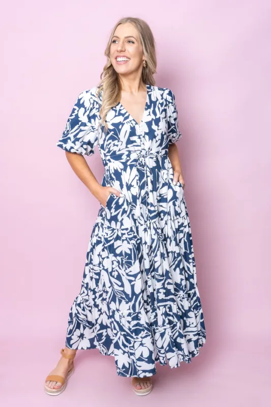 Madison Dress in Navy - Final Sale sold by Always Alice
