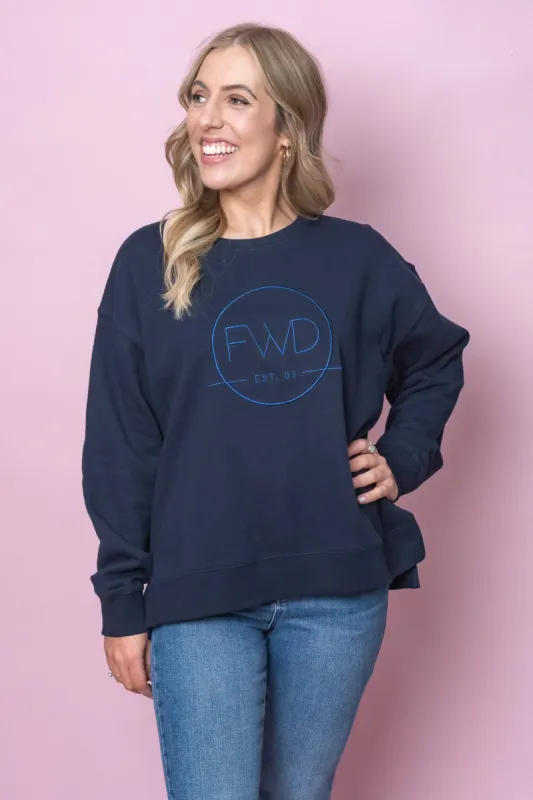 Formation Crew in Navy - Foxwood sold by Always Alice