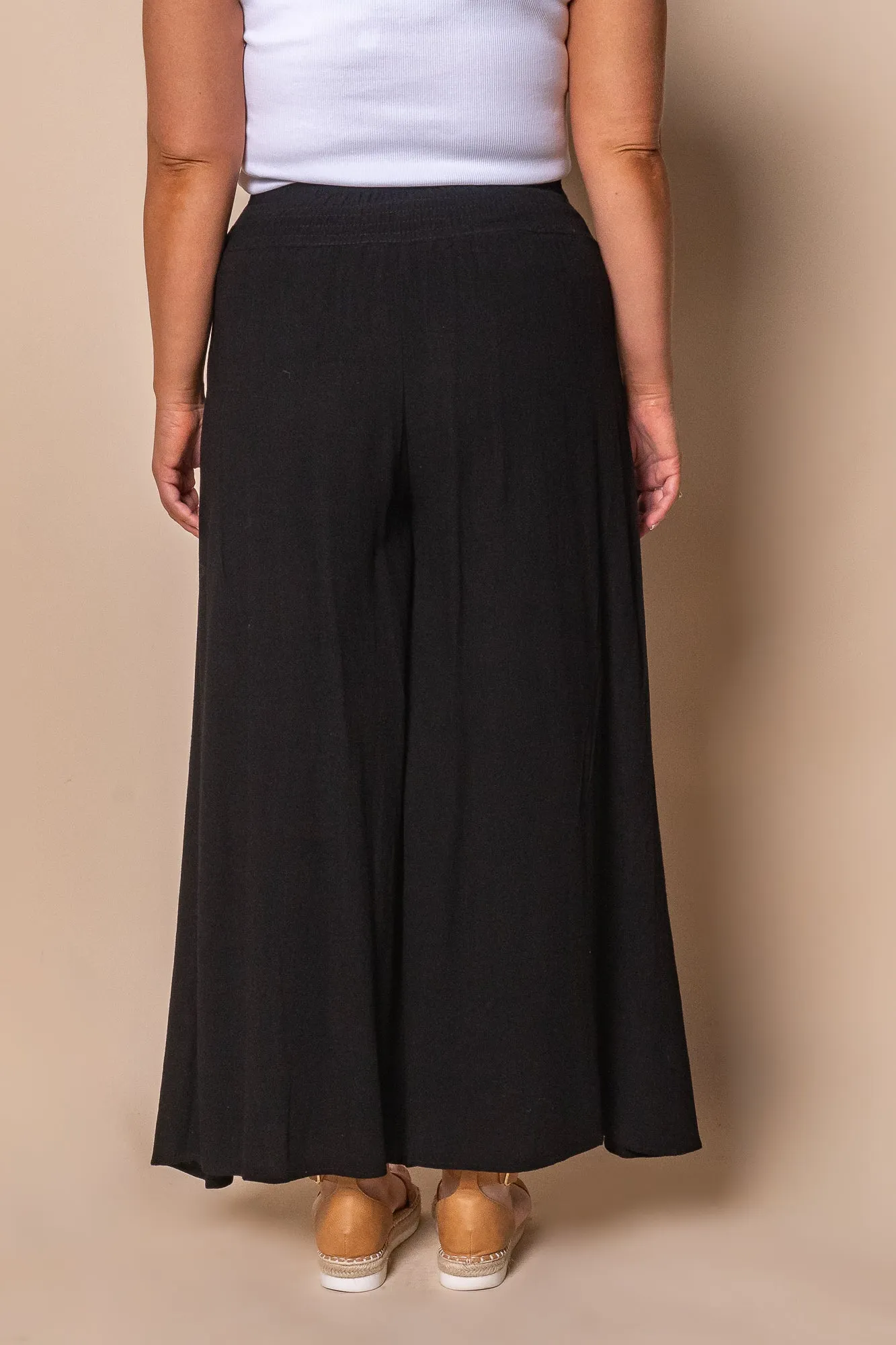 Gisele Wide-Legged Pants in Black sold by Always Alice product image thumbnail 4