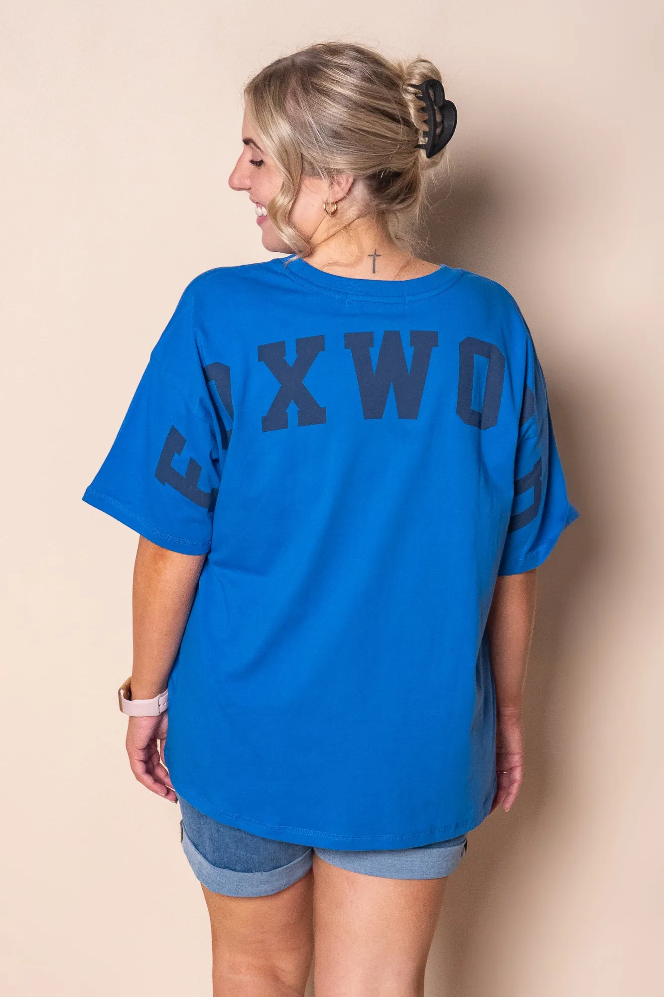 Interval Tee in Blue/Navy - Foxwood sold by Always Alice product image thumbnail 5