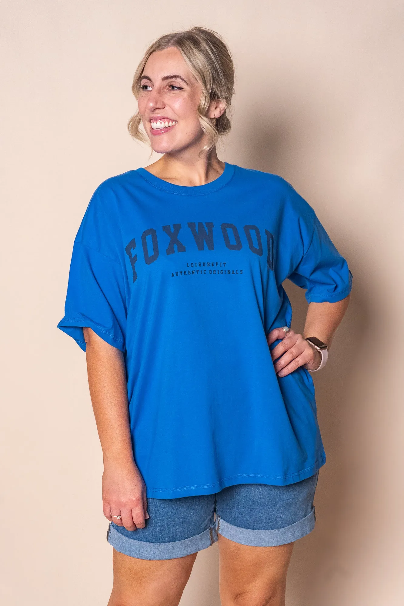 Interval Tee in Blue/Navy - Foxwood sold by Always Alice