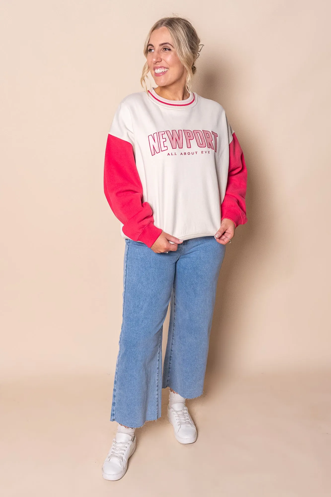 Aria Box Crew in Natural - All About Eve sold by Always Alice product image thumbnail 2