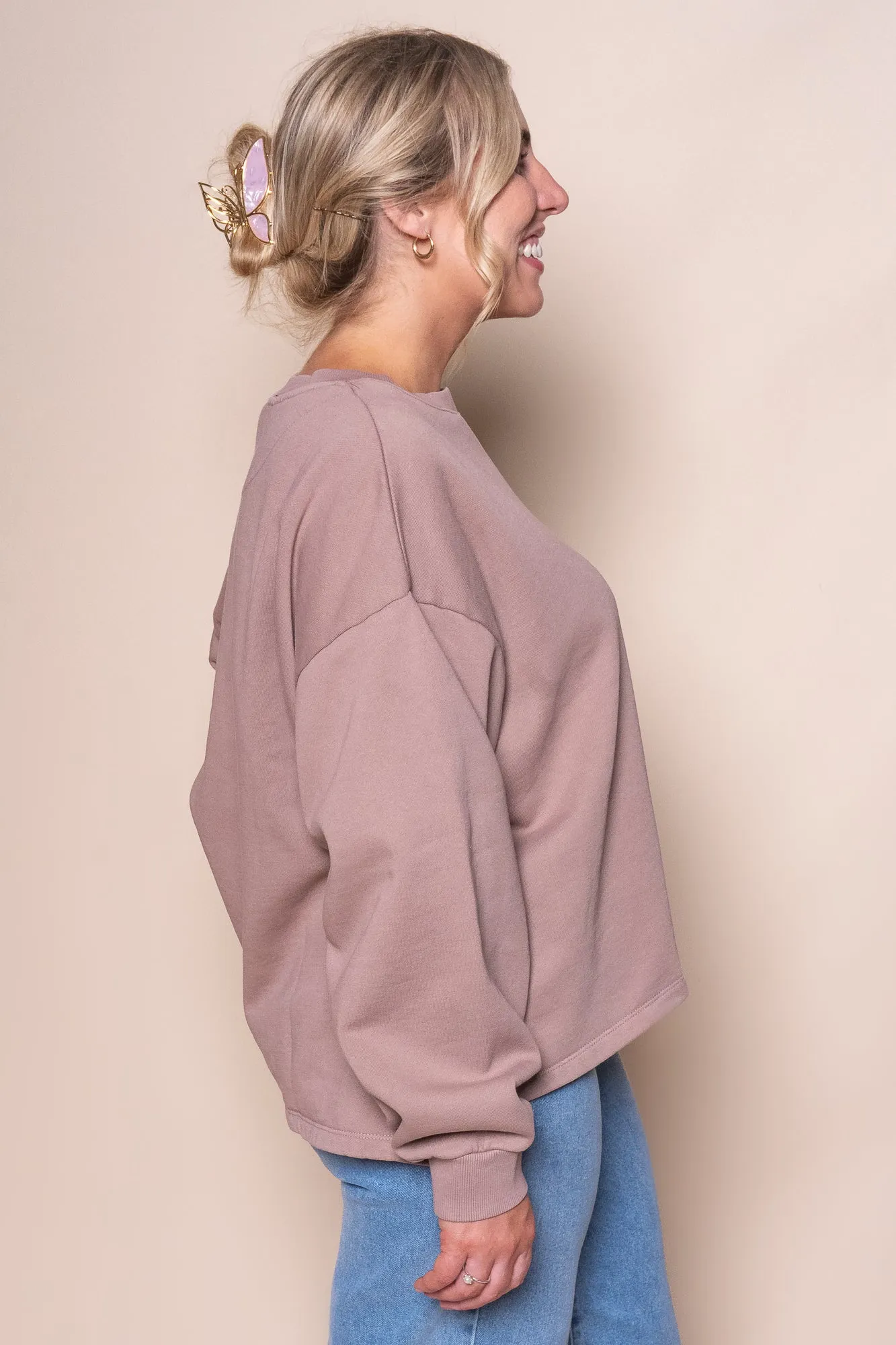 AAE Washed Box Crew in Fawn sold by Always Alice product image thumbnail 3