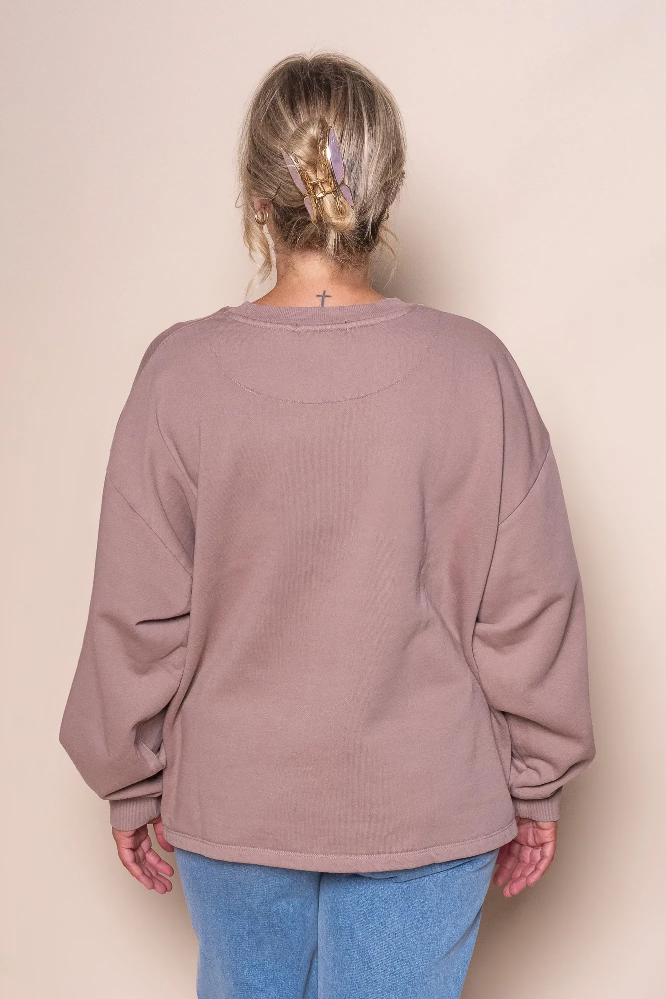 AAE Washed Box Crew in Fawn sold by Always Alice product image thumbnail 4