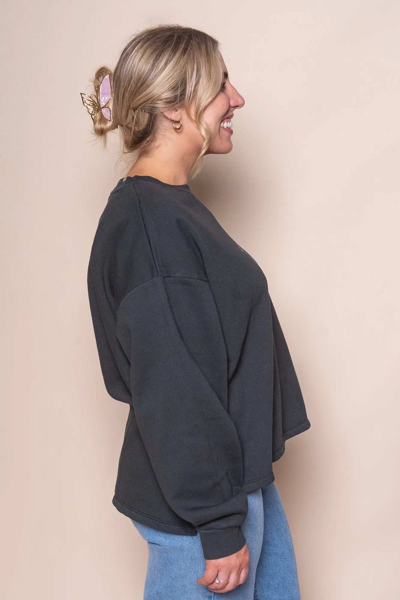 AAE Washed Box Crew in Washed Black sold by Always Alice product image thumbnail 2