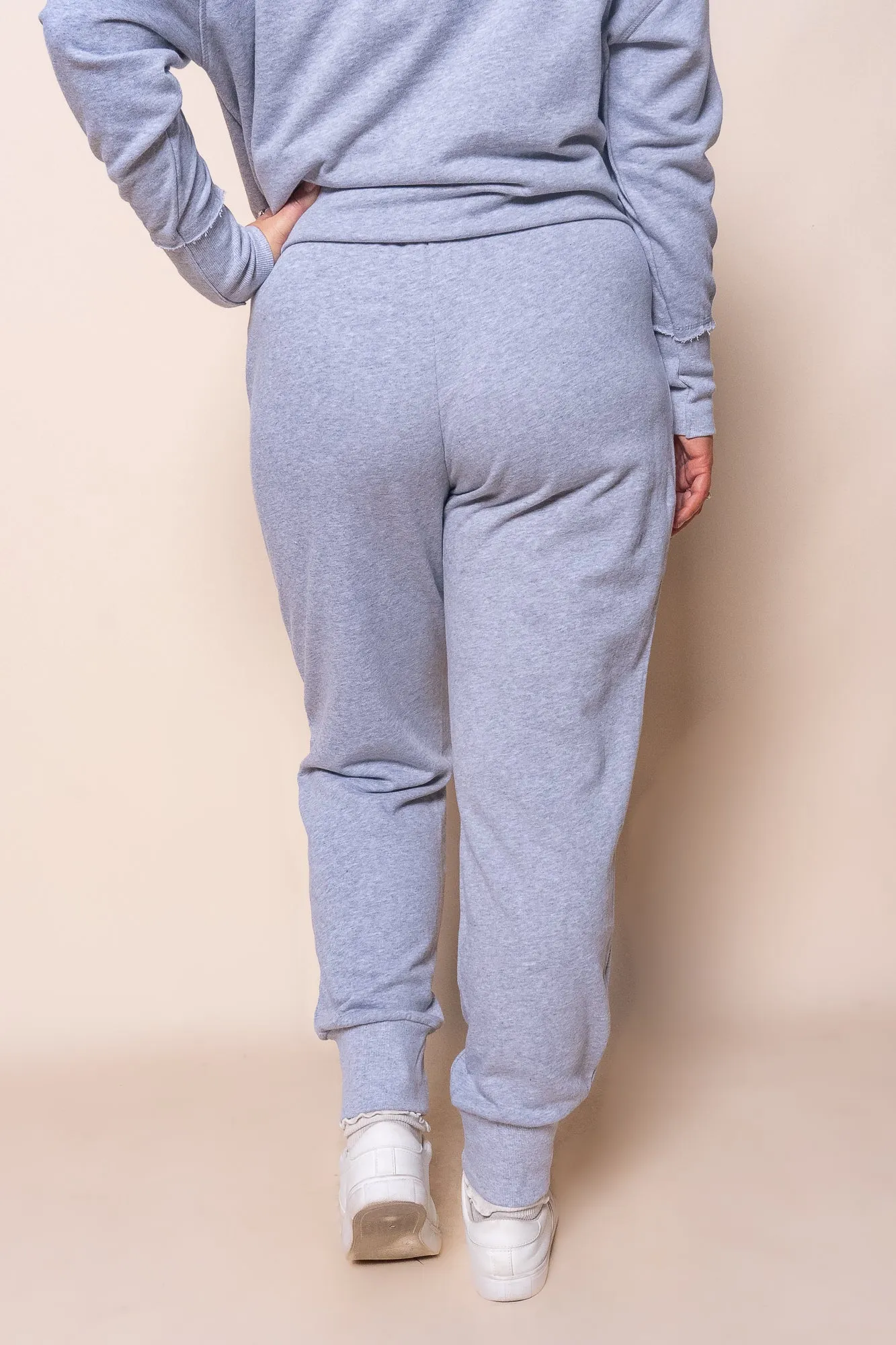Simplified Confetti Track Pants in Grey Marle - Foxwood sold by Always Alice product image thumbnail 3