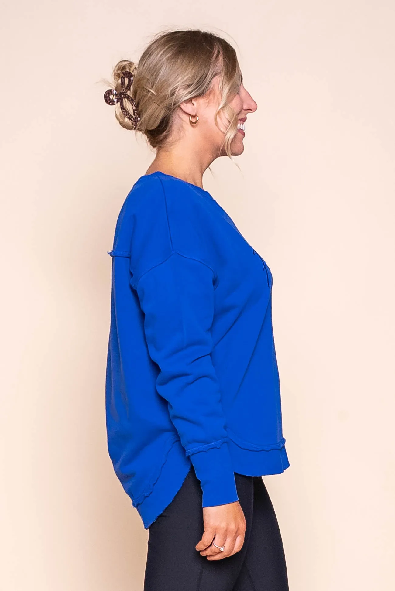 Signature Crew in Dazzling Blue - Foxwood sold by Always Alice product image thumbnail 3