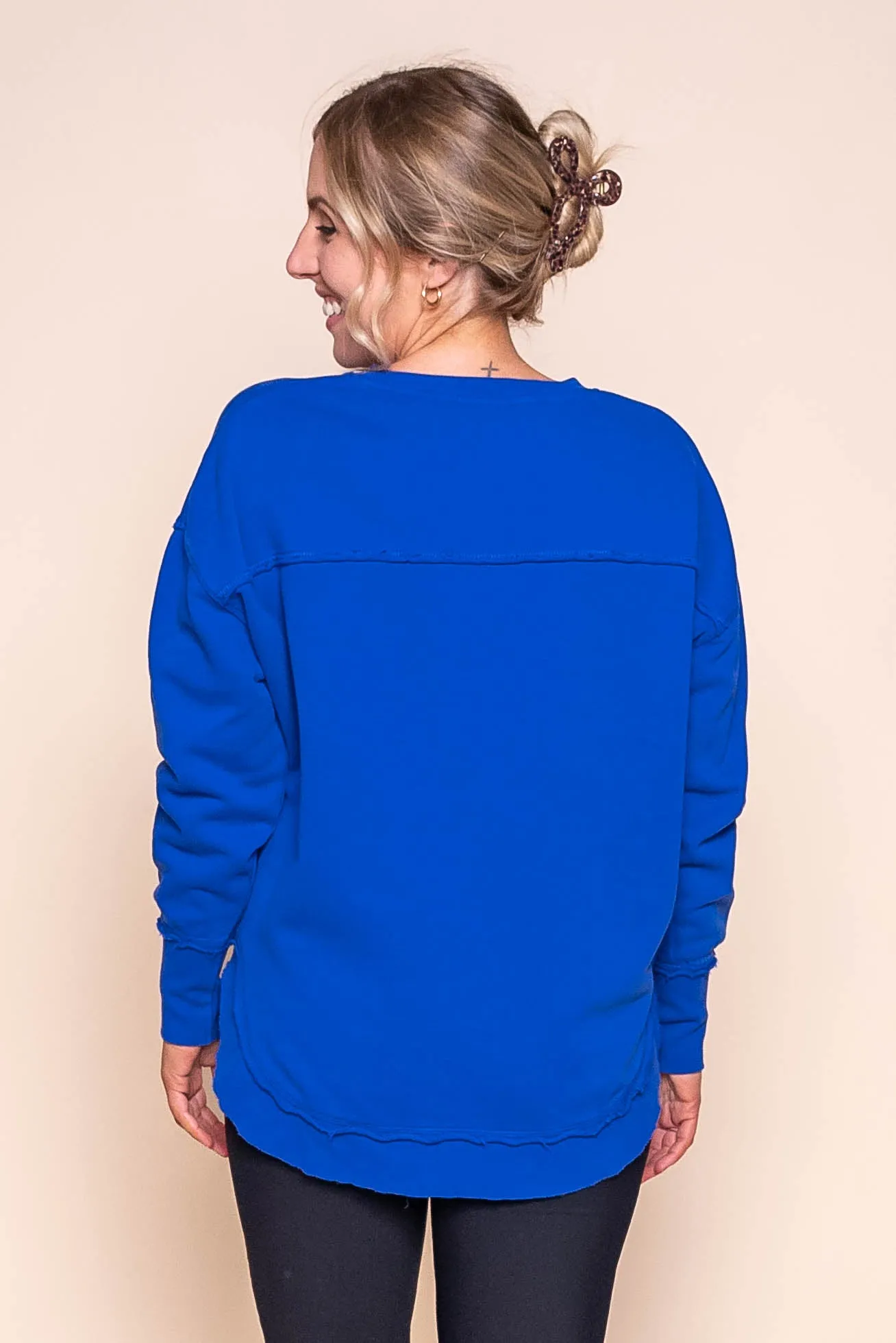 Signature Crew in Dazzling Blue - Foxwood sold by Always Alice product image thumbnail 4