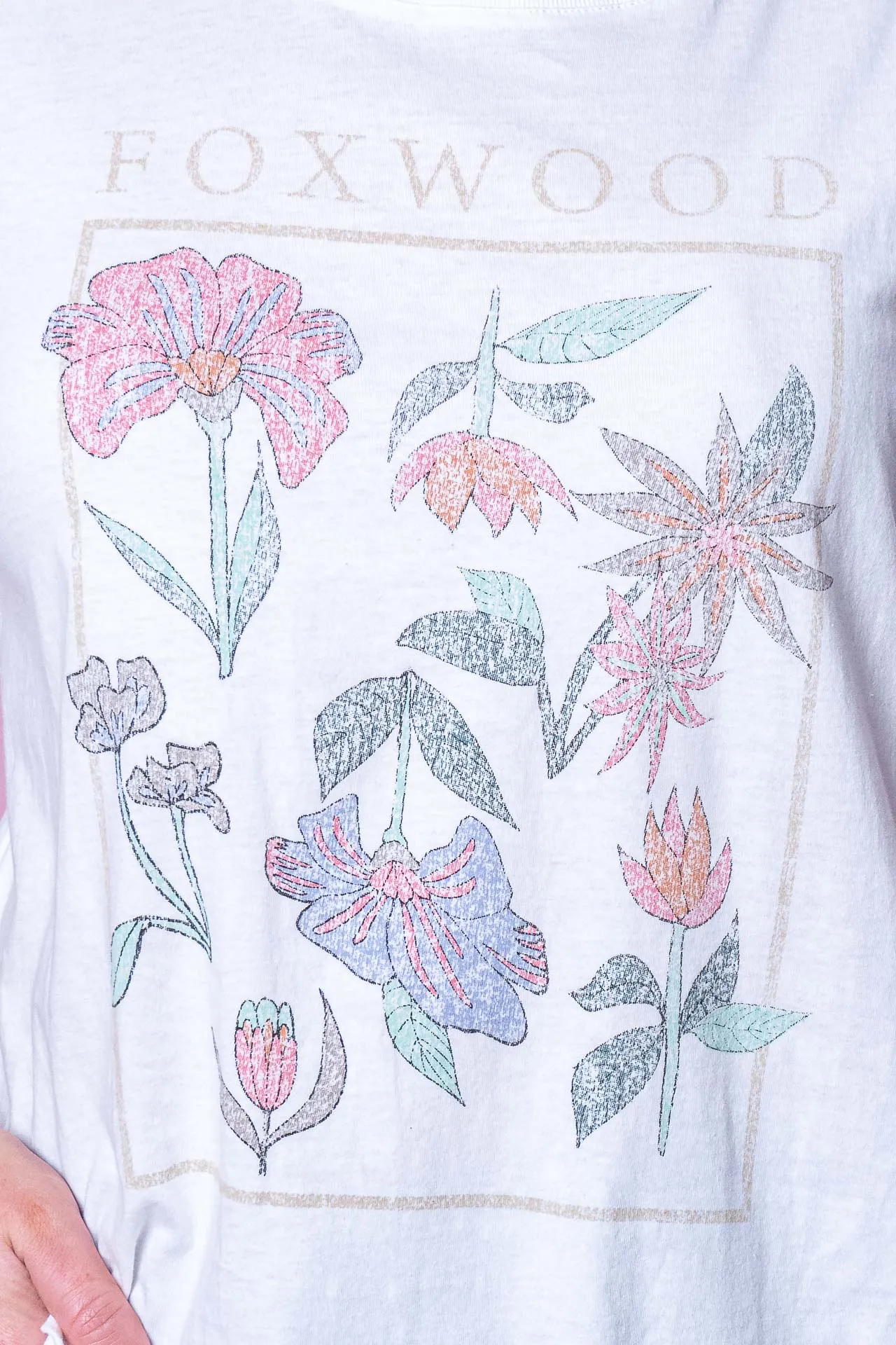 Wildflower Tee in Vintage White - Foxwood - Final Sale sold by Always Alice product image thumbnail 4