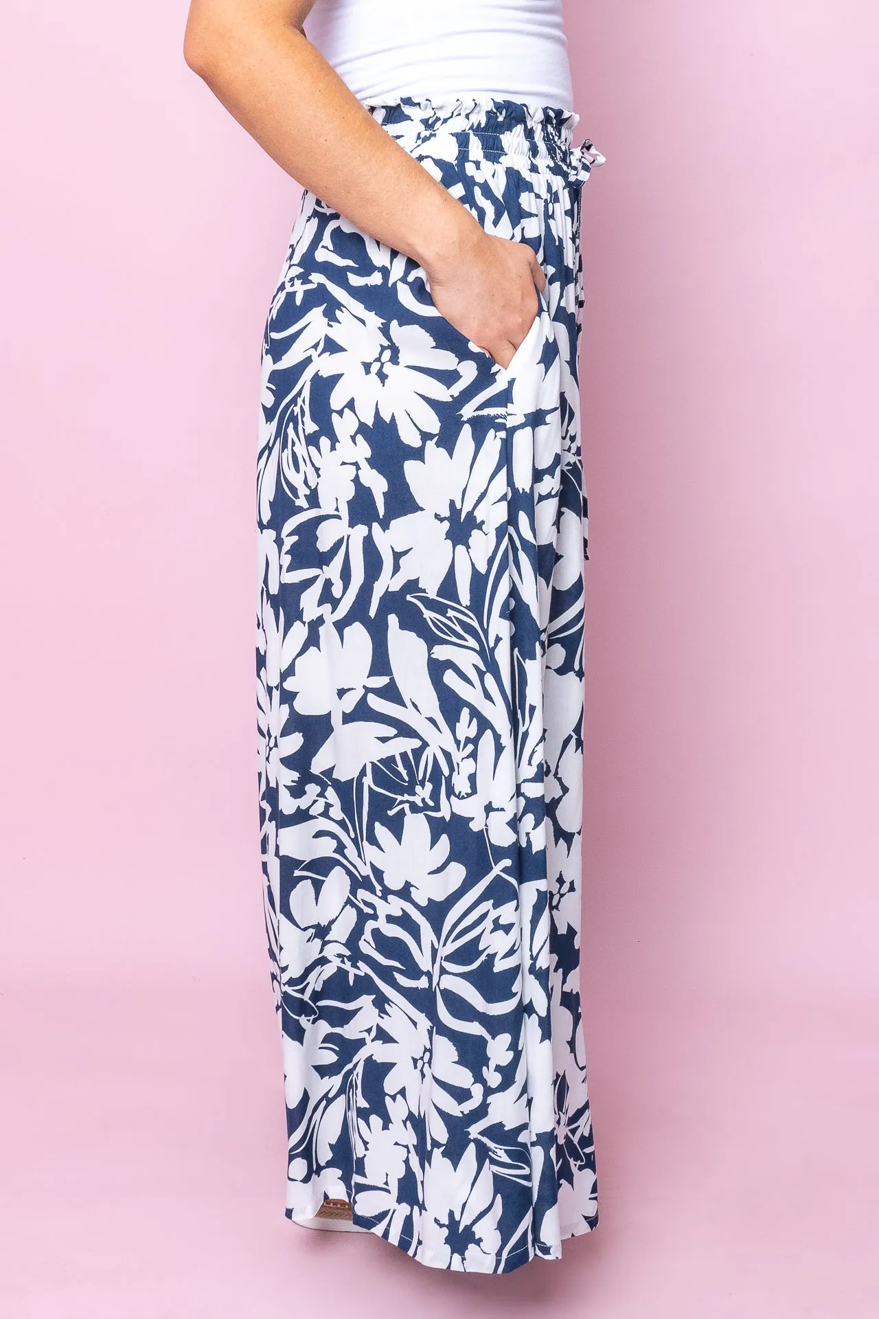 Amalia Pants in Navy sold by Always Alice product image thumbnail 5