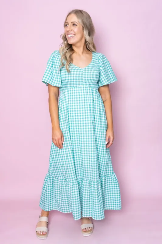 Willa Dress in Green sold by Always Alice