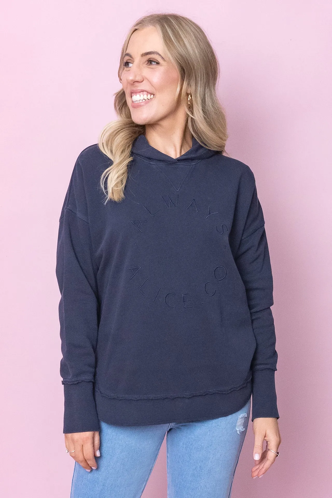 Always Alice Hoodie in Navy - Always Alice sold by Always Alice