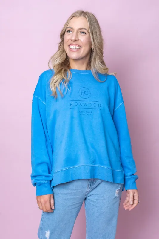 Everyday Crew in Blue - Foxwood sold by Always Alice