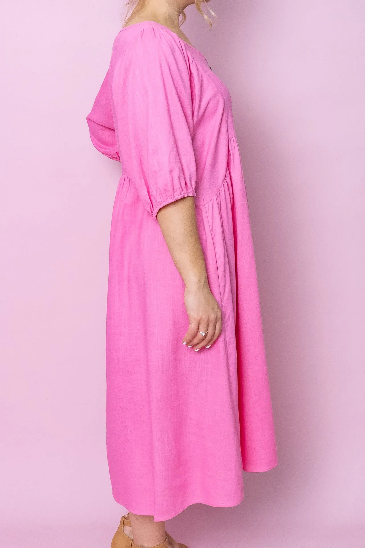 Emery Midi Dress in Pink sold by Always Alice product image thumbnail 5