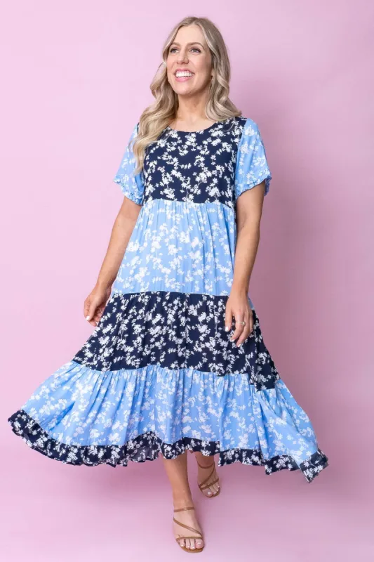 Holland Dress in Navy sold by Always Alice