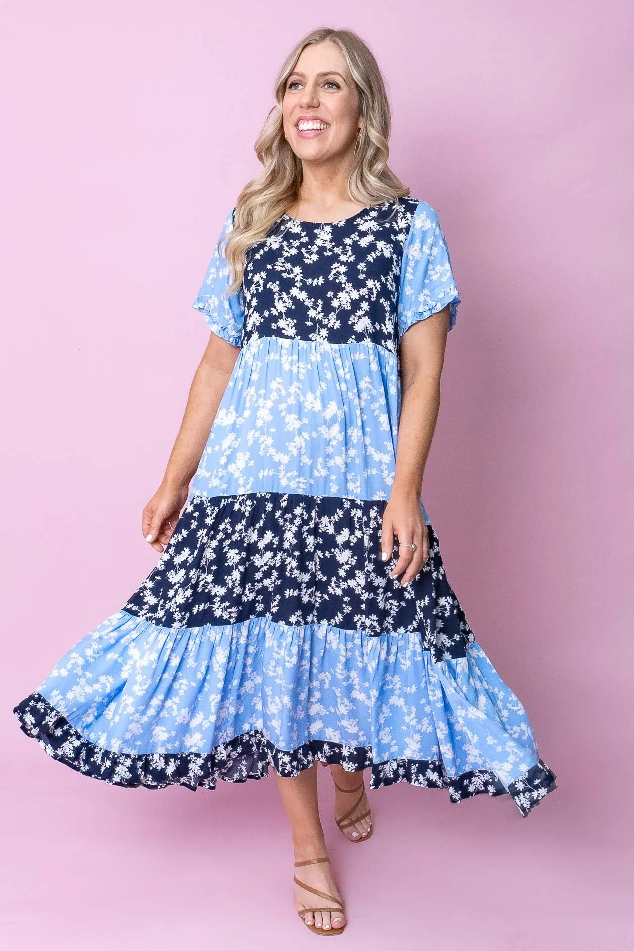 Holland Dress in Navy sold by Always Alice