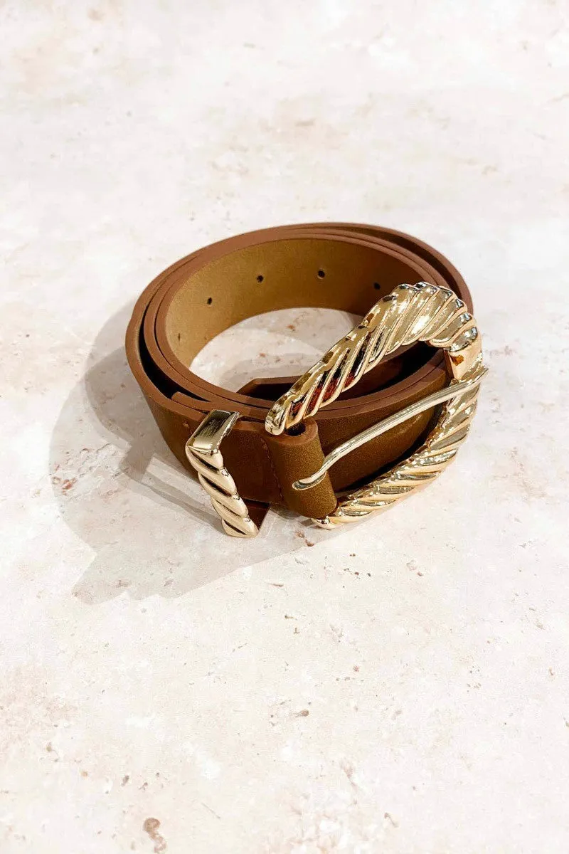 Keita Waist Belt in Tan sold by Always Alice product image thumbnail 2