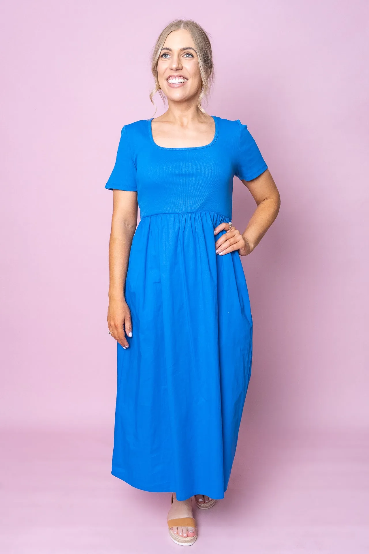 Ella Dress in Blue - Foxwood sold by Always Alice product image thumbnail 3