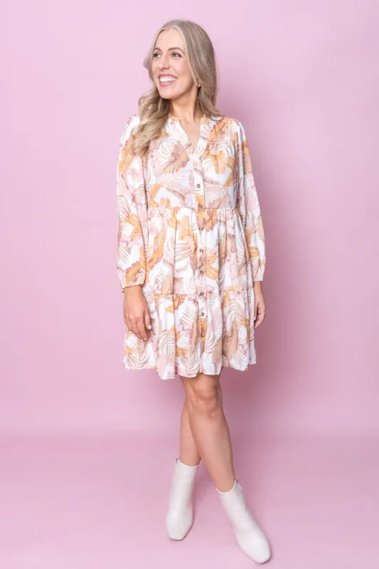 Allison Dress in White Multi sold by Always Alice