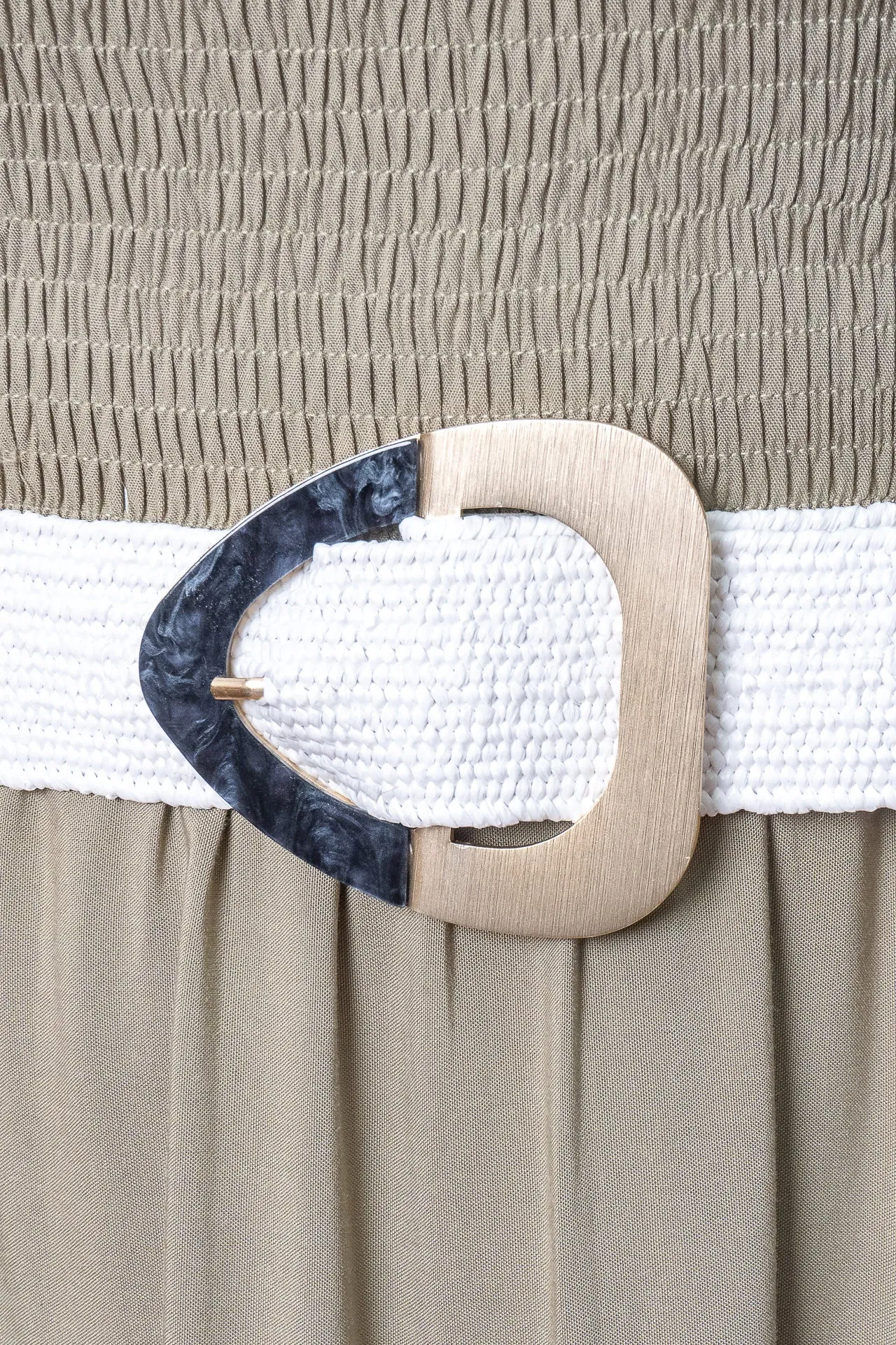 Tigga Belt in White - Final Sale sold by Always Alice