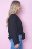 Deserae Top in Black sold by Always Alice