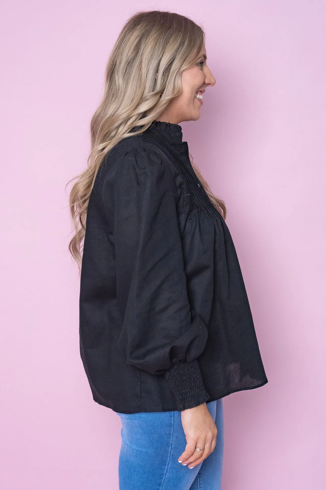 Rosetta Top in Black sold by Always Alice product image thumbnail 4