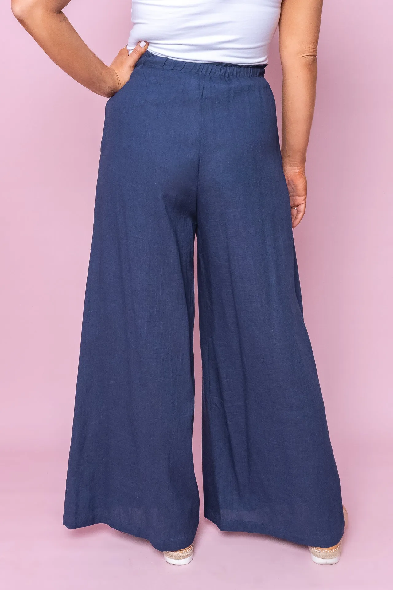 Noa Pants in Navy sold by Always Alice product image thumbnail 5