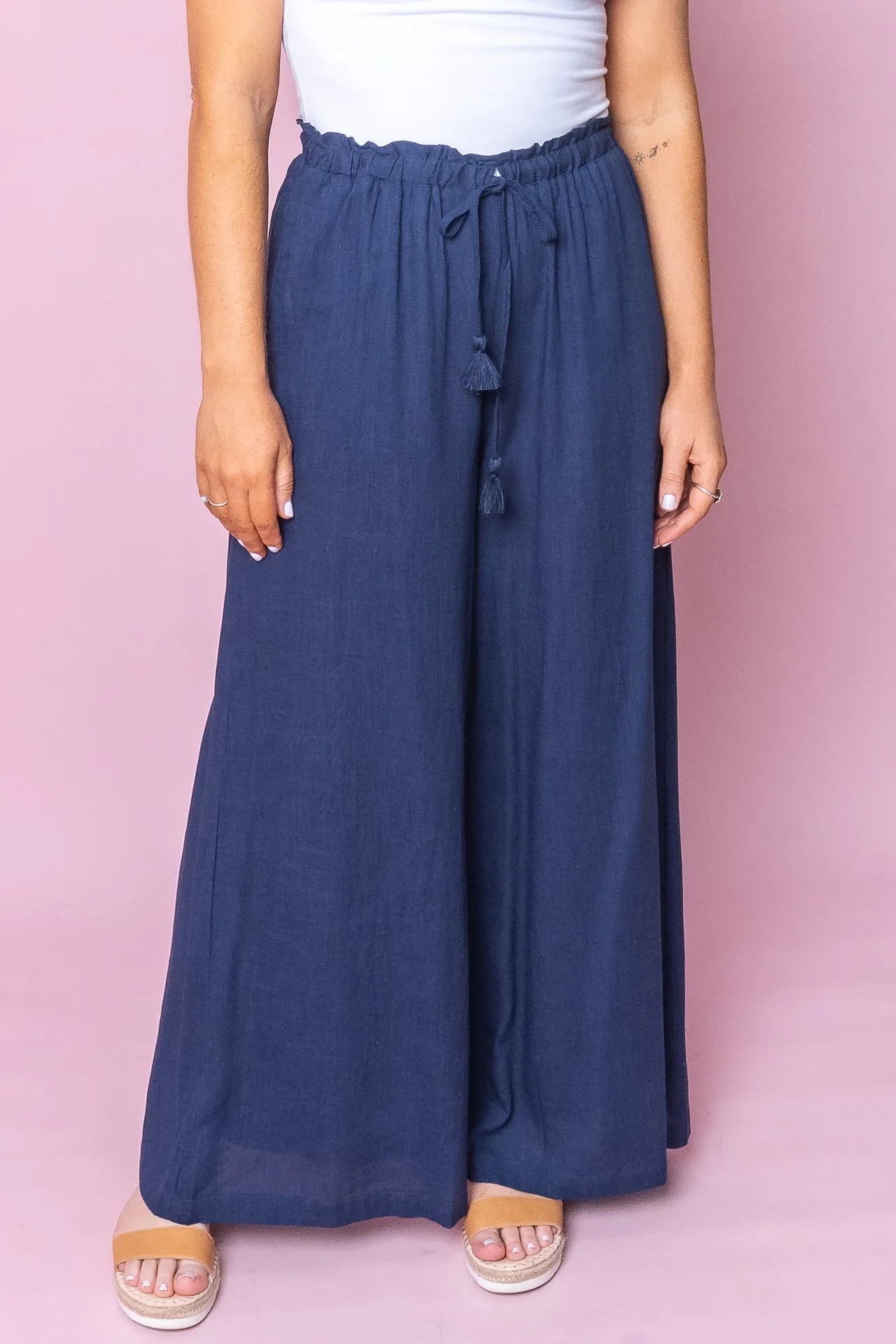 Noa Pants in Navy sold by Always Alice product image thumbnail 3