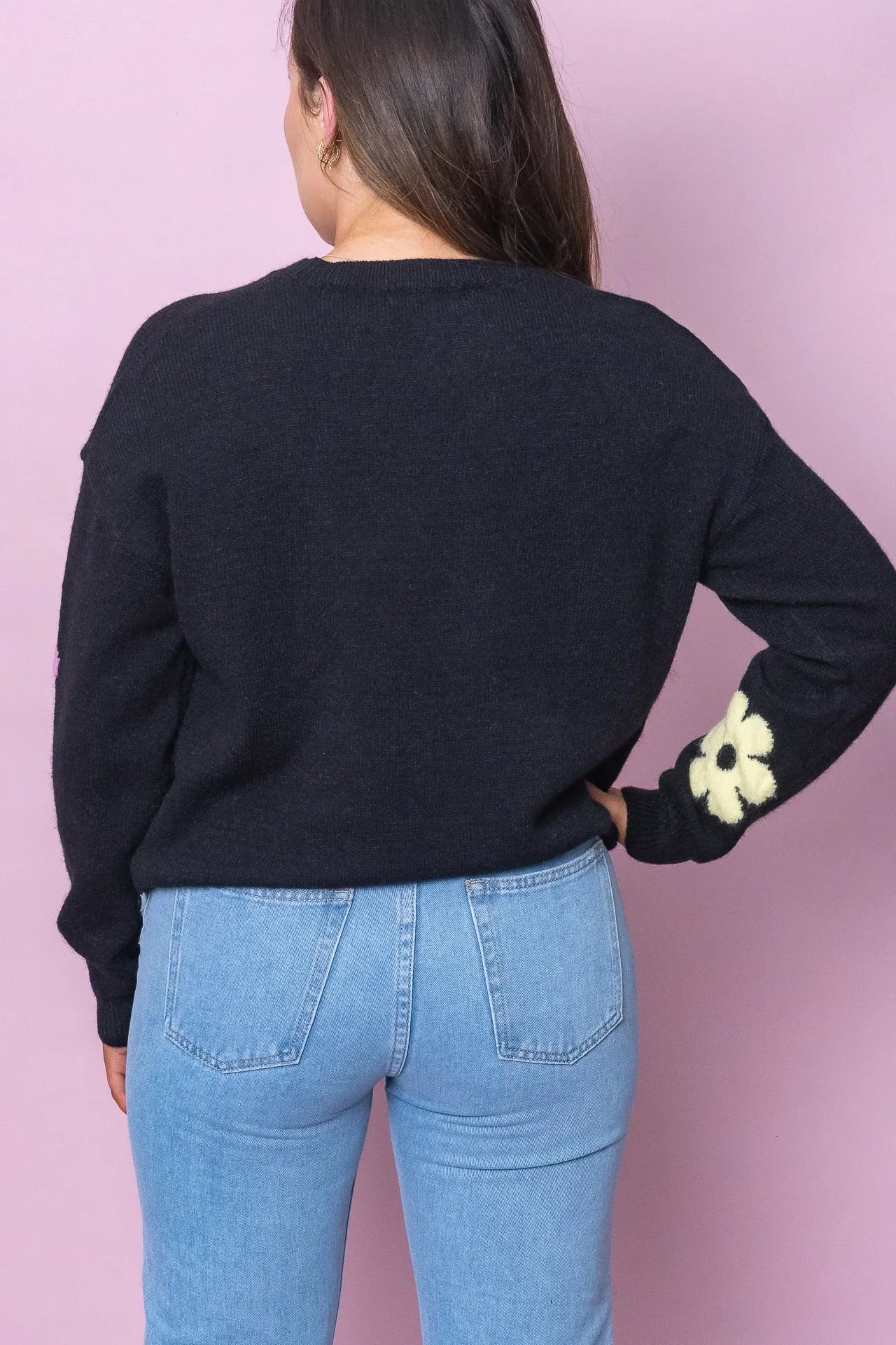 Sallie Knit Jumper in Black sold by Always Alice product image thumbnail 5