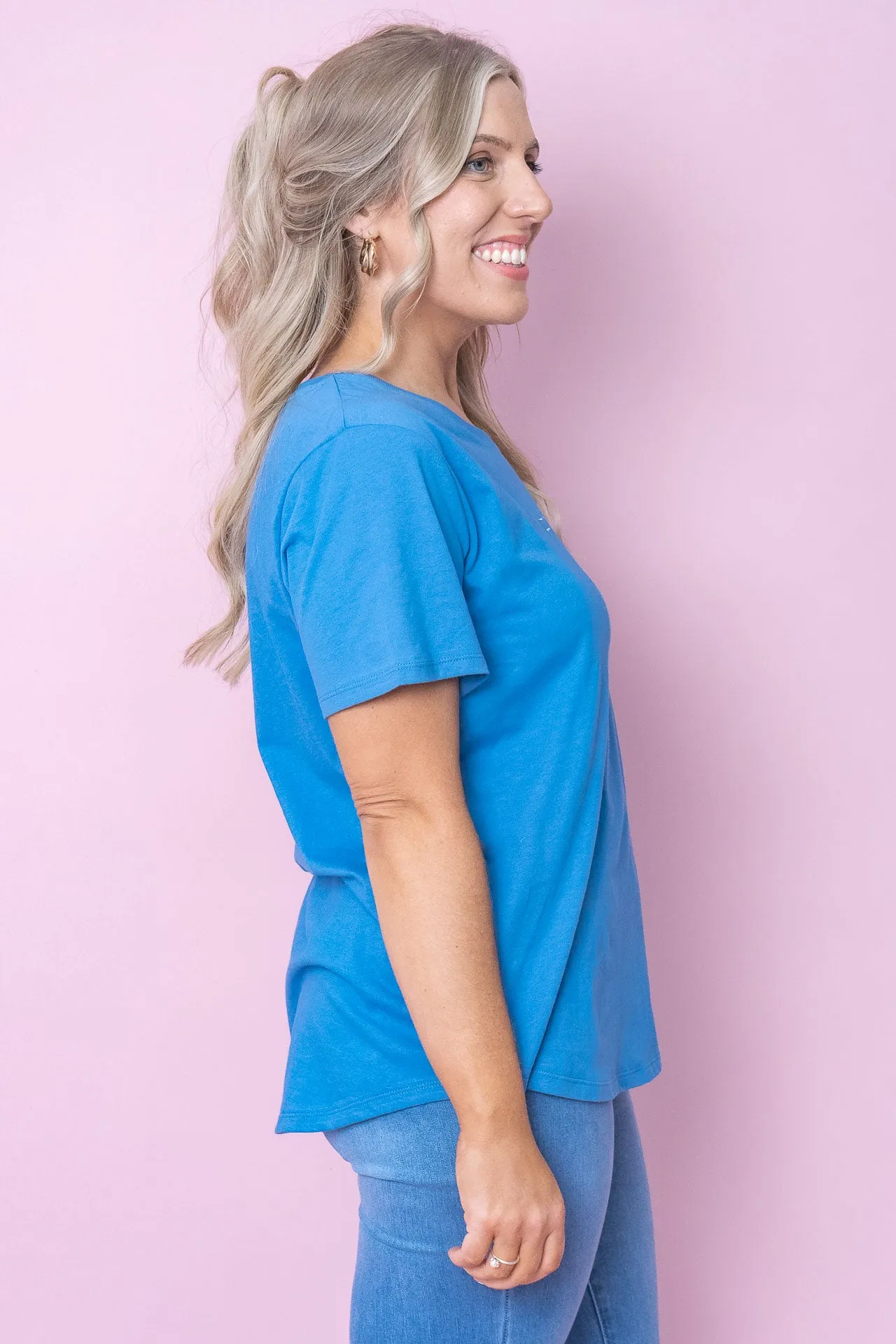 Foxwood Tee in Blue - Foxwood - Final Sale sold by Always Alice product image thumbnail 5