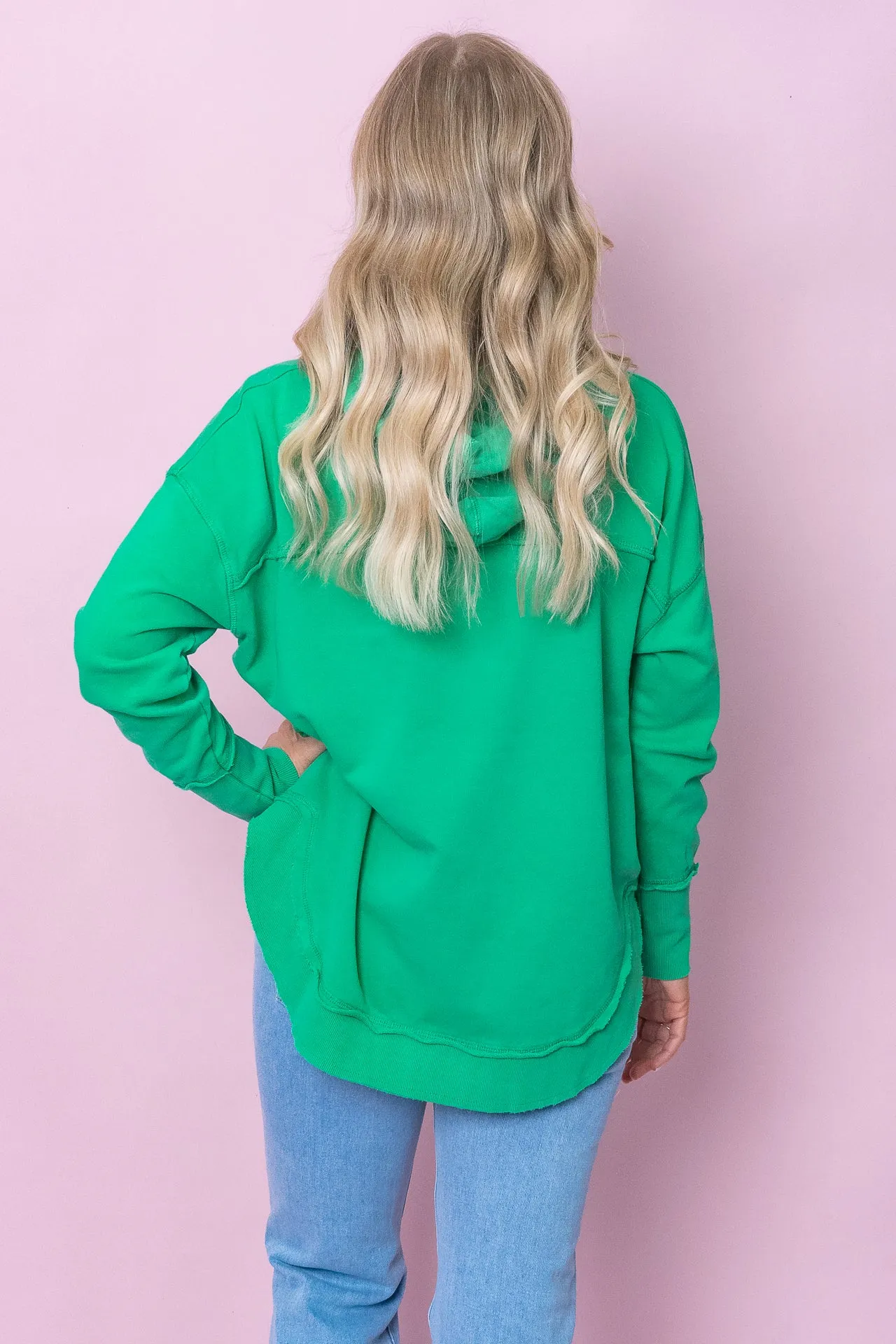 Always Alice Hoodie in Bright Green - Always Alice sold by Always Alice product image thumbnail 5
