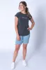 Signature Tee in Black - Foxwood sold by Always Alice