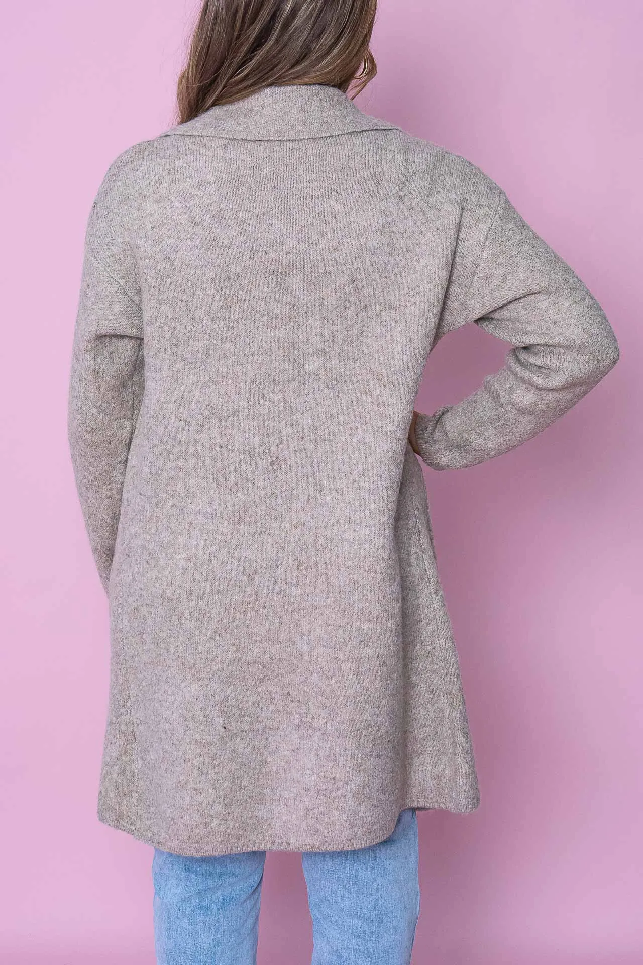 Oslo Coatigan in Mocha sold by Always Alice product image thumbnail 5