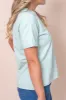 AAE Washed Tee in Surf - All About Eve sold by Always Alice